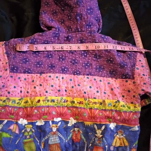 Multi colored Toddler girl winter coat. 4T - Picture 2 of 10